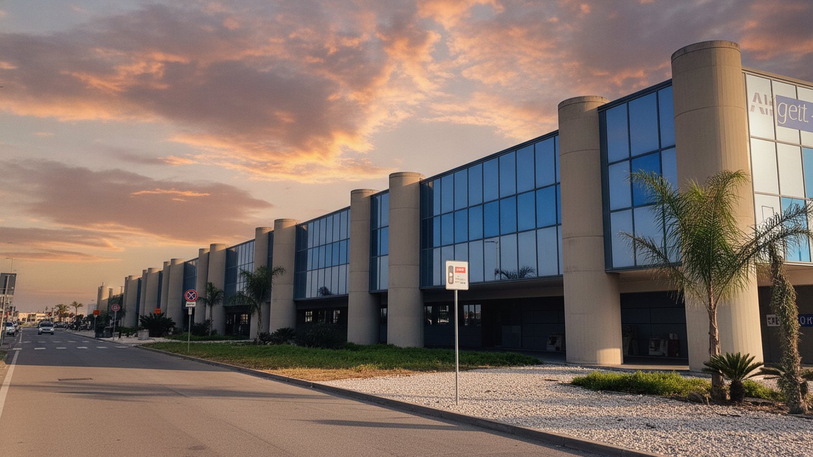 Il terminal dell'aeroporto di Trapani-Birgi Vincenzo Florio