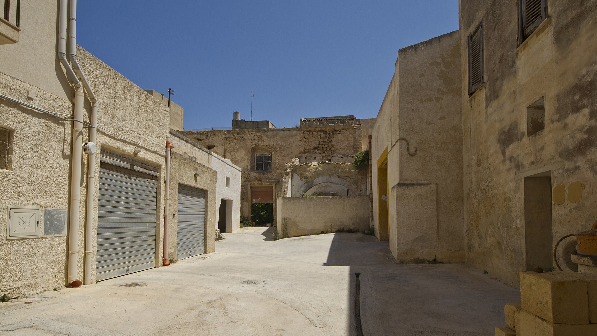 Una via del centro di Marsala