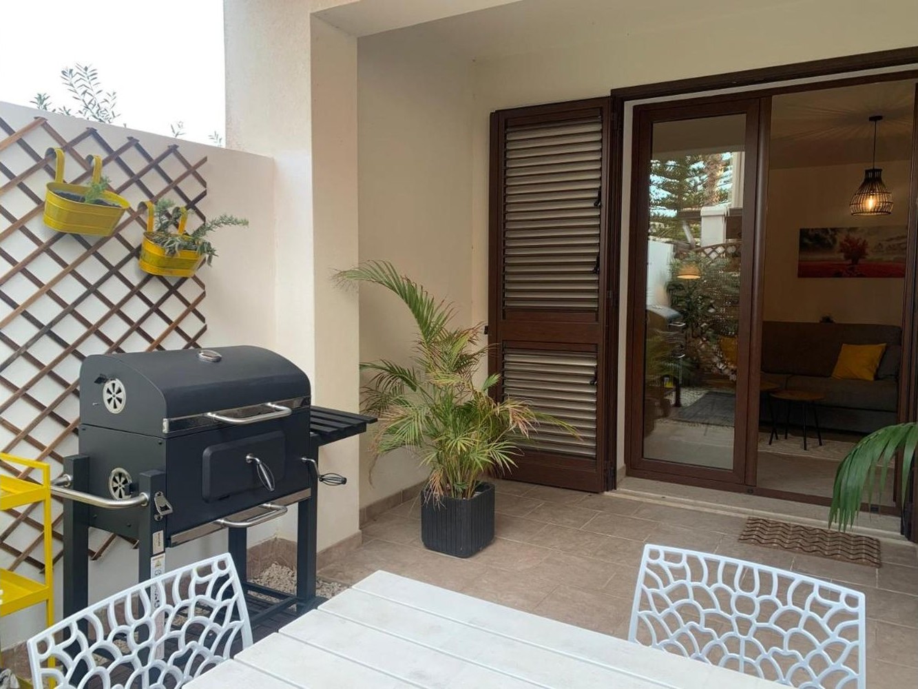 Kite Village Solaris · terrazza con barbecue