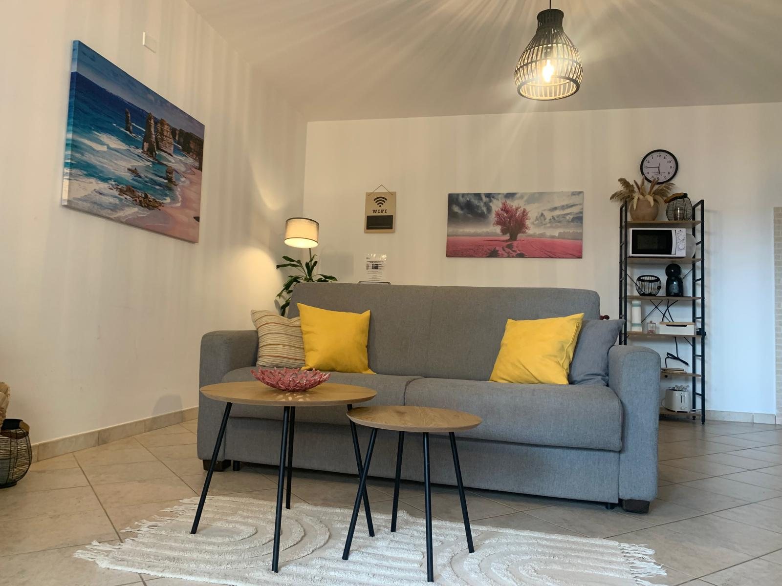 Kite Village Solaris · il soggiorno, altra vista